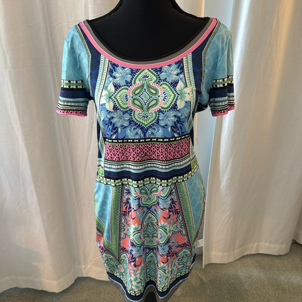 Colorful stretchy dress